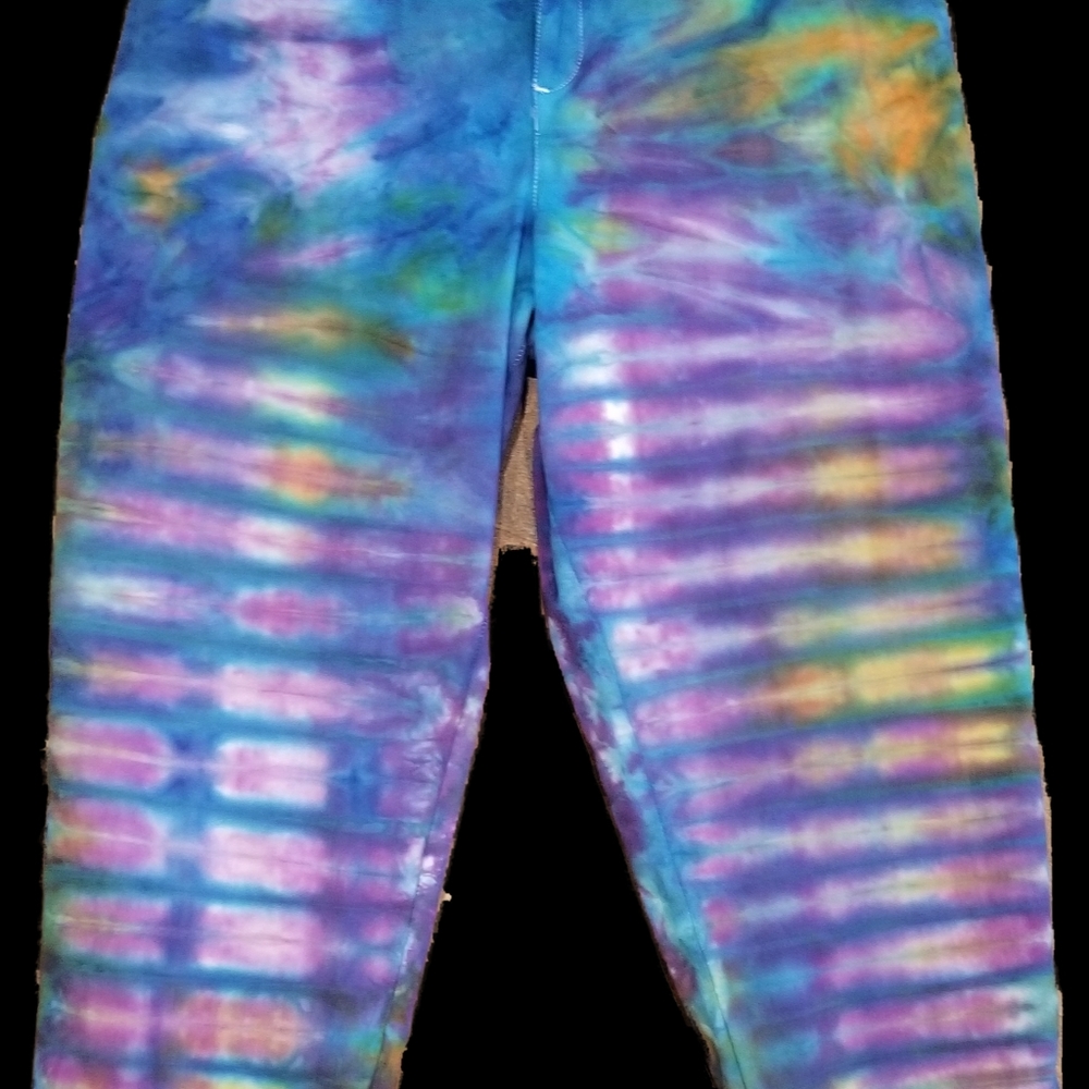 Tie dyed pants